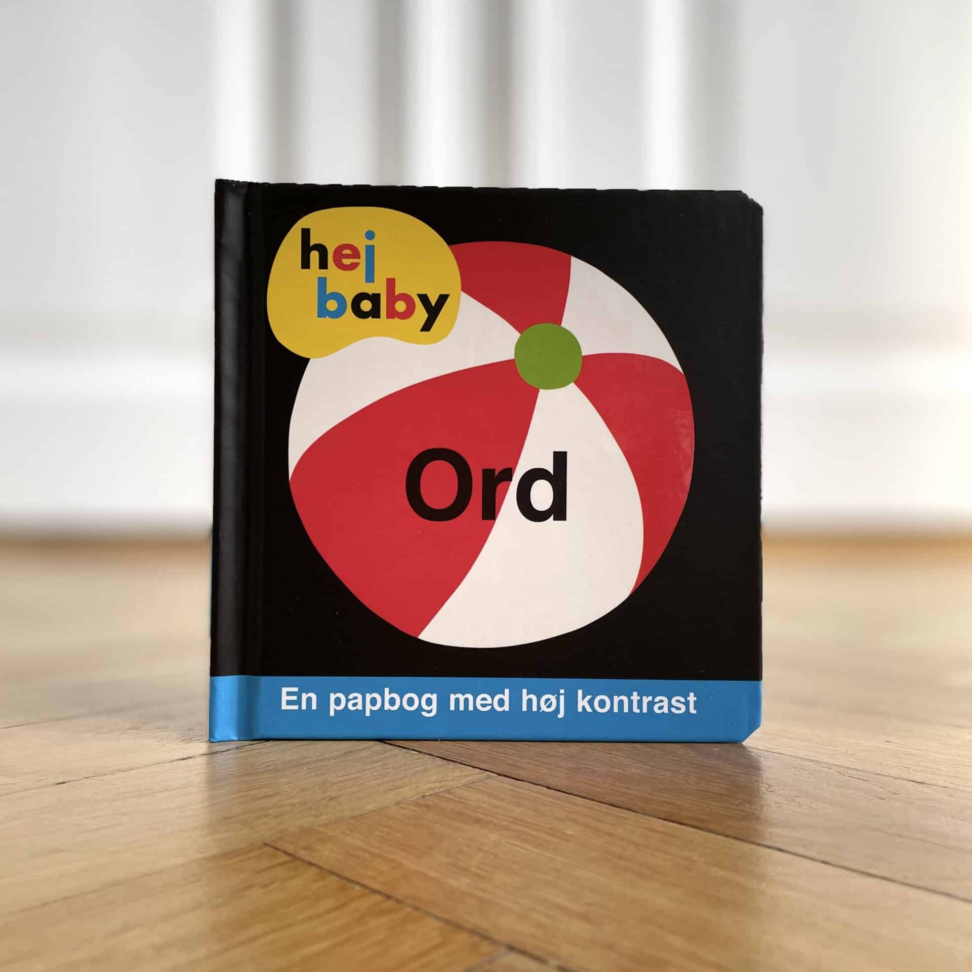 Hej Baby kontrastbog - ord