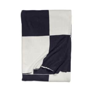 Square plaid navy